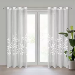 Firana gotowa na przelotkach ESTELLA 140x250 Eurofirany biały