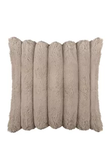 Taupe Poszewka Futrzana 45x45 Bunny