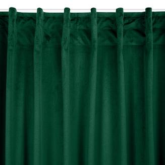 Zasłona gotowa na taśmie MADLEN 140x300 Eurofirany zielony