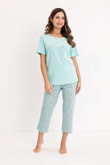 Piżama damska REGINA kod 736 zielony