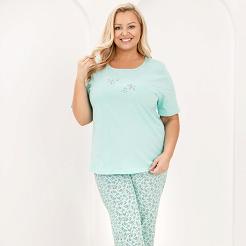 Piżama damska REGINA kod 736 zielony