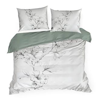 Pościel satynowa FLAVIA 220x200 Eva Minge Eurofirany biały