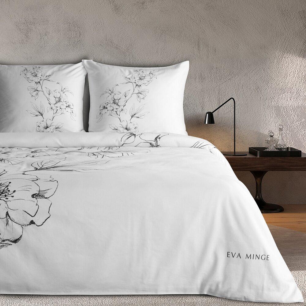 Pościel satynowa FLAVIA 220x200 Eva Minge Eurofirany biały