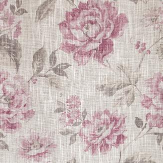 Zasłona gotowa na przelotkach DAVENA 140x250 Eurofirany naturalny