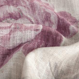 Zasłona gotowa na przelotkach DAVENA 140x250 Eurofirany naturalny