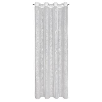 Zasłona gotowa na przelotkach LEILA 140x260 Eurofirany biały