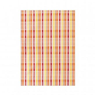 Ścierka kuchenna Tokyo 50x70 Zwoltex żółta pomarańczowa czerwona kratka