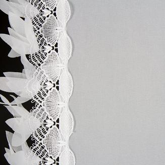 Firana gotowa na taśmie LORETA 400x250 Eurofirany biały