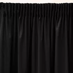 Zasłona gotowa na taśmie ZAS 140x270 Pierre Cardin Eurofirany czarny