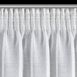 Firana gotowa na taśmie LENA 350x270 Eurofirany biały