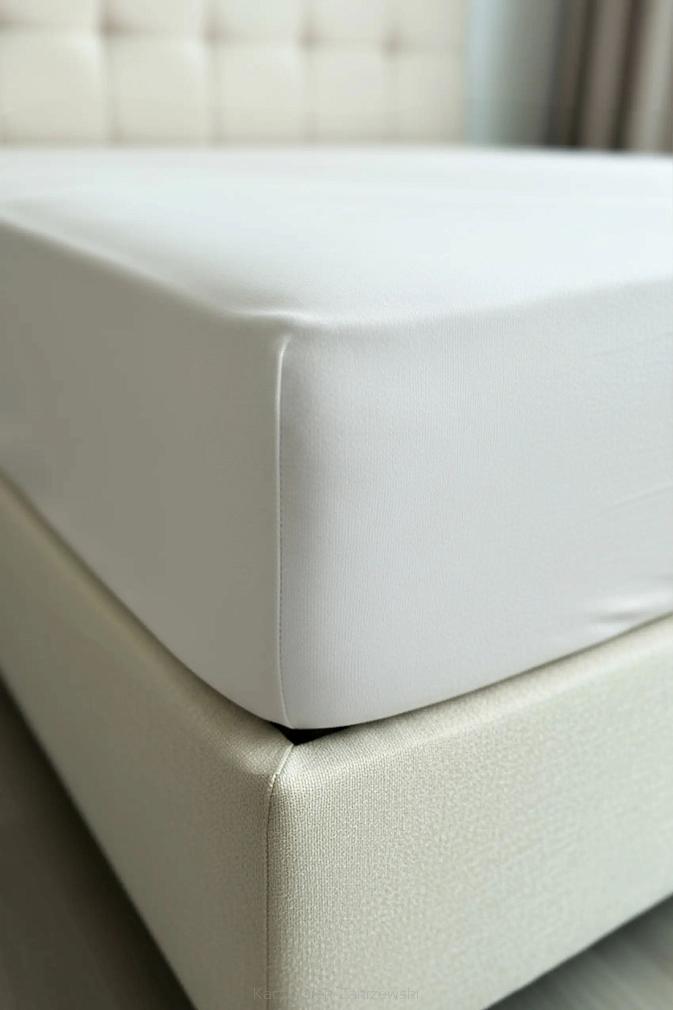 Prześcieradło wodoodporne nieprzemakalne jeresy z gumką Aquasafe 60x120 białe