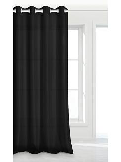 czarna zasłona gotowa 140x250 viva