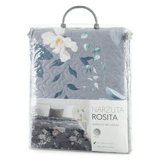 Narzuta dekoracyjna ROSITA 170x210 srebrny