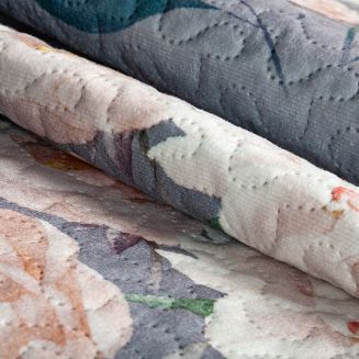 Narzuta dekoracyjna ROSITA 170x210 srebrny