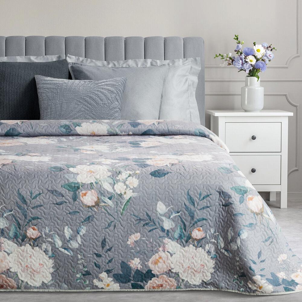 Narzuta dekoracyjna ROSITA 170x210 srebrny