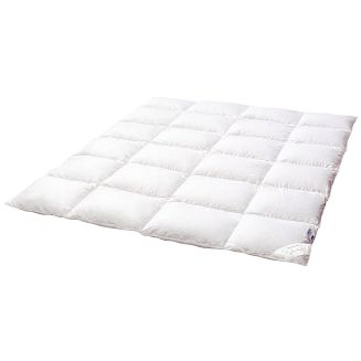 Kołdra puchowa CIEPŁA 155x200 PREMIUM biała 100% puch
