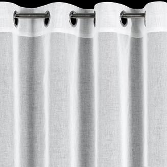 Firana gotowa na przelotkach SUZAN 350x140 Eurofirany biały