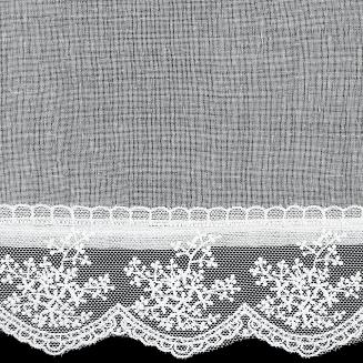 Firana gotowa na przelotkach SUZAN 350x140 Eurofirany biały