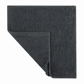 Ręcznik frotte Bari 30x30 gładki grafitowy