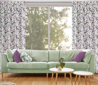 Zasłona gotowa na taśmie ARLETA 140x270 Eurofirany wielokolorowy