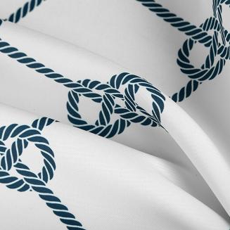 Zasłona gotowa na szelkach GARDEN 155x200 Eurofirany biały