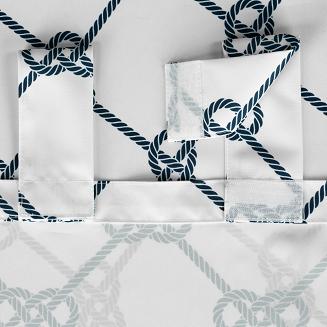 Zasłona gotowa na szelkach GARDEN 155x200 Eurofirany biały