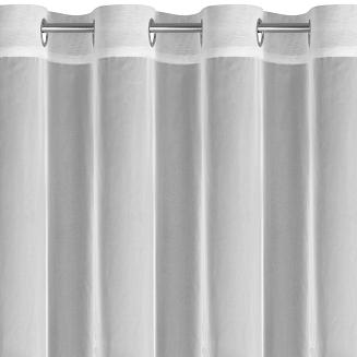 Firana gotowa na przelotkach SANDI 350x250 Eurofirany biały