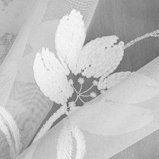 Firana gotowa na przelotkach SANDI 350x250 Eurofirany biały