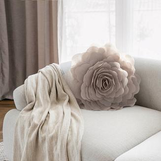 Poszewka dekoracyjna FLORES 40 Eurofirany beżowy