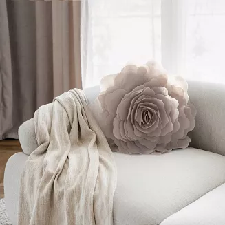 Poszewka dekoracyjna FLORES 40 Eurofirany beżowy
