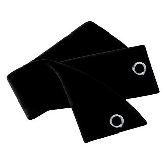 Szarfa do zasłony Velvet Soft 8x140 welurowa czarna