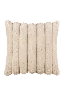 Beżowa Poszewka Futrzana 50x70 Bunny