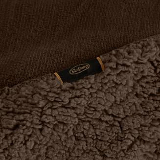 Koc narzuta TEDY 70x160 Eurofirany ciemnobrązowy
