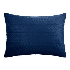 Granatowa Poszewka Velvetowa Do Narzuty 50x70 MOXIE