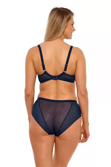 Biustonosz Semi-Soft Sonia 1058 półusztywniany granatowy