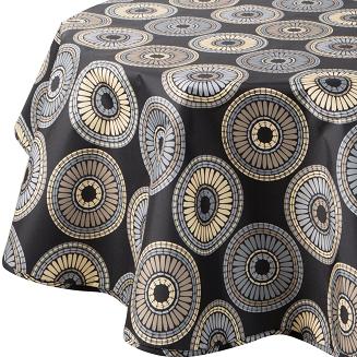 Obrus dekoracyjny GARDEN 150 Eurofirany czarny