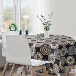 Obrus dekoracyjny GARDEN 150 Eurofirany czarny