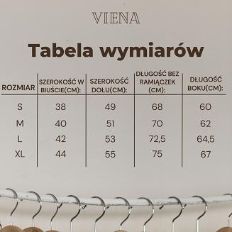 Halka na cienkich ramiączkach Viena Eldar beżowa