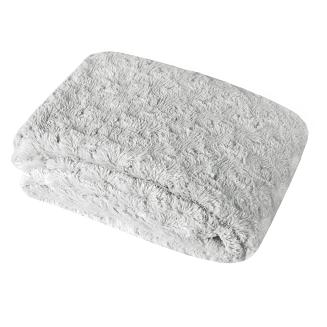 Narzuta dekoracyjna ROSALIA 70x160 srebrny