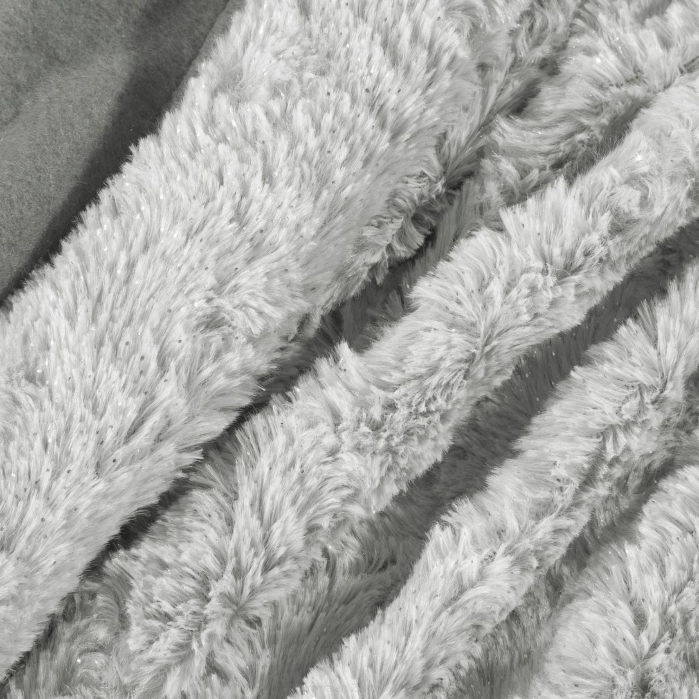 Narzuta dekoracyjna ROSALIA 70x160 srebrny