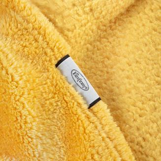 Koc narzuta RICKY 130x170 Eurofirany musztardowy