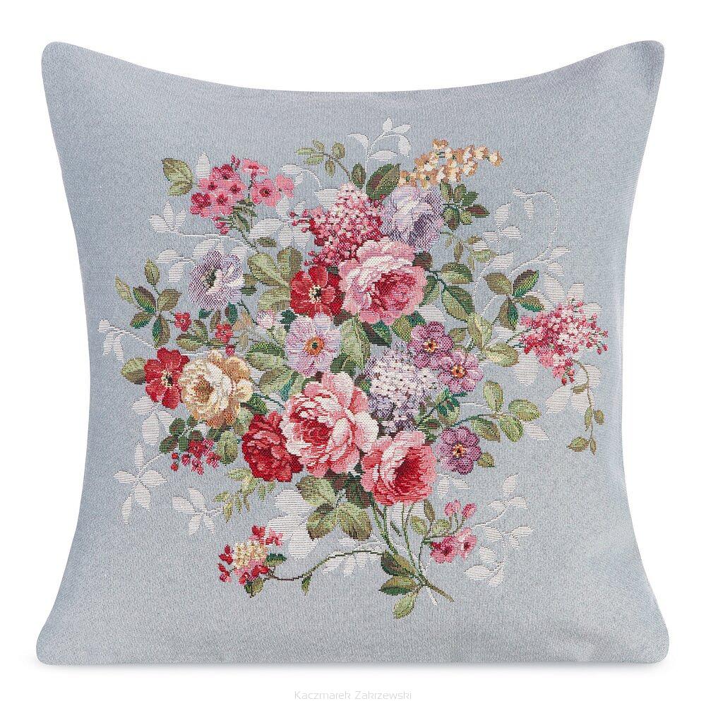 Poszewka dekoracyjna 45x45 Eurofirany popielaty