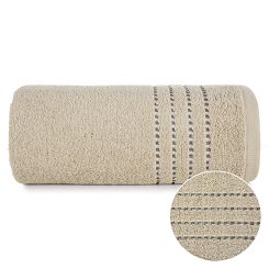 Ręcznik bawełniany FIORE 70x140 Eurofirany beżowy