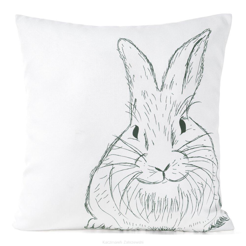 Poszewka dekoracyjna WIOSNA 45x45 Eurofirany biały