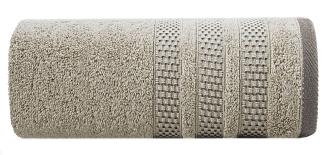 Ręcznik bawełniany NASTIA 70x140 Eurofirany beżowy