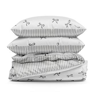 Pościel satynowa RAYA5 220x200 Eurofirany biały