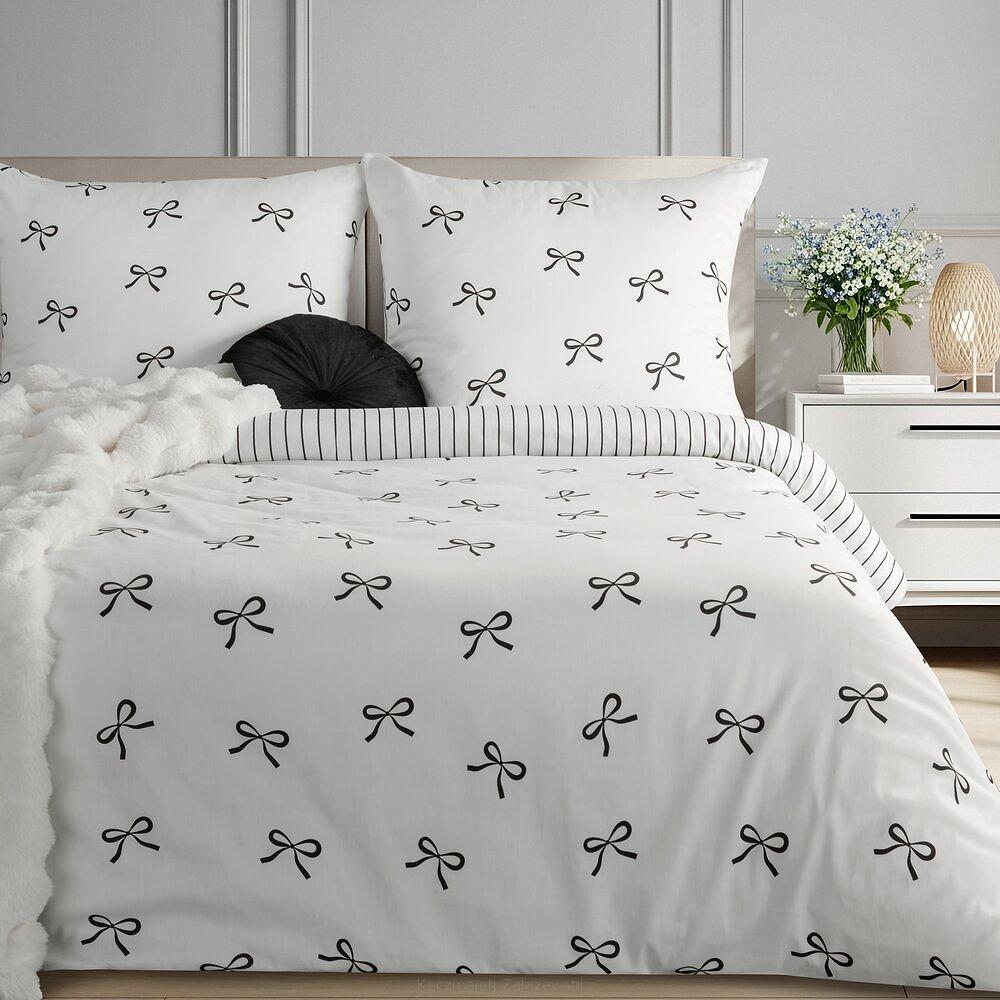 Pościel satynowa RAYA5 220x200 Eurofirany biały