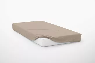 Prześcieradło Microsatyna Taupe 220X200 Zg