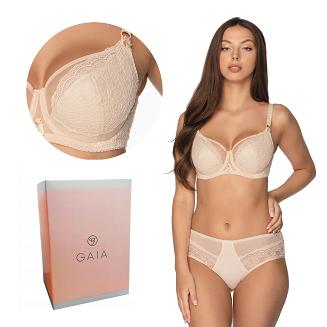 Biustonosz GAIA Semi-Soft Isabella 1184 półusztywniany beżowy