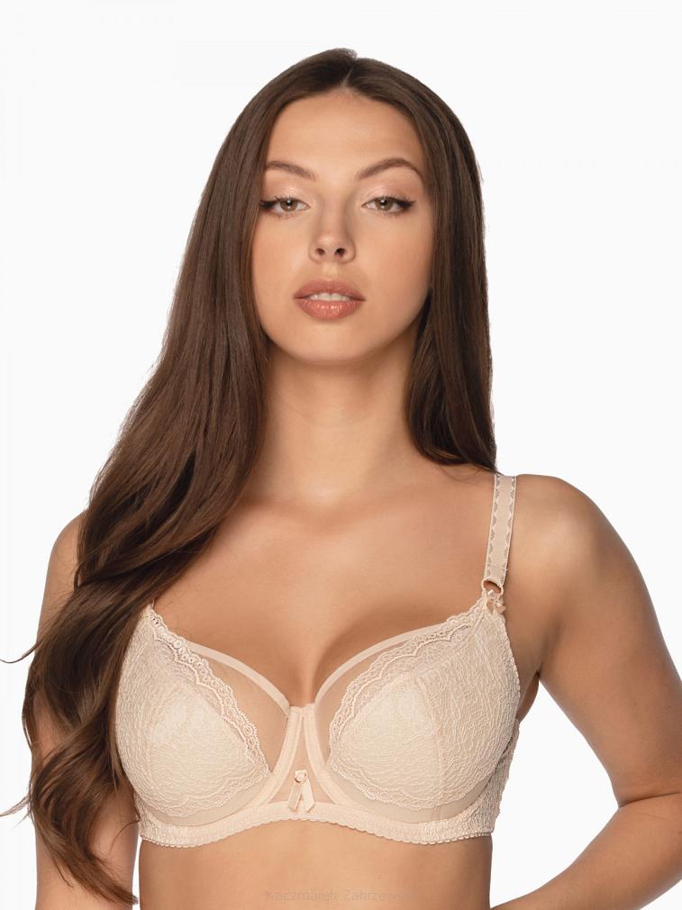 Biustonosz GAIA Semi-Soft Isabella 1184 półusztywniany beżowy
